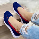 Women's 2021 Spring Summer Fashion Breathable Soft Bottom Casual Wild Female Footwear