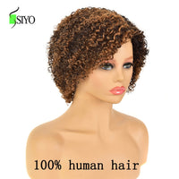 100% Human Hair Wigs for Black Women