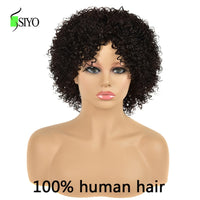 100% Human Hair Wigs for Black Women