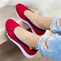 Women's 2021 Spring Summer Fashion Breathable Soft Bottom Casual Wild Female Footwear