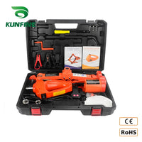 Portable 12V 13A 2Ton Electric Jack Auto Lift + Power Wrench (NO Tire Inflator)