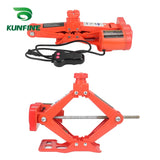 Portable 12V 13A 2Ton Electric Jack Auto Lift + Power Wrench (NO Tire Inflator)