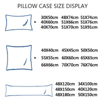 Smooth Waterproof Pillow Cover for Pillow case Protector Allergy Pillow Case Cover Anti Mites Bed Bug Proof Zippered 1PCS