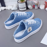 New 2019 Spring Summer Women Canvas Shoes
