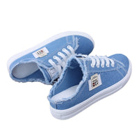 New 2019 Spring Summer Women Canvas Shoes