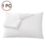 Smooth Waterproof Pillow Cover for Pillow case Protector Allergy Pillow Case Cover Anti Mites Bed Bug Proof Zippered 1PCS