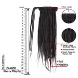 Black Women Synthetic Braids Ponytail Hair Piece