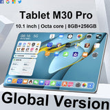 Global Version Tablet M30 Pro 10 Inch Android 10 8GB RAM 256GB ROM Snapdragon 845 Octa Core Dual SIM 4G Network GPS Tablette PC
