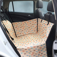 Dog Car Seat Cover Waterproof Basket