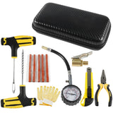 Car Tire Puncture Plug Repair Tool Kit with EVA Storage Bag