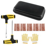 Car Tire Puncture Plug Repair Tool Kit with EVA Storage Bag