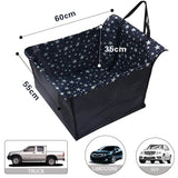 Dog Car Seat Cover Waterproof Basket