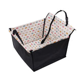 Dog Car Seat Cover Waterproof Basket