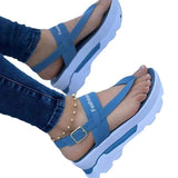 2022 Women New Platform Sandals For Summer Wedges Shoes. Women Platform Heels Luxury Summer Flip Flops