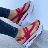 2022 Women New Platform Sandals For Summer Wedges Shoes. Women Platform Heels Luxury Summer Flip Flops