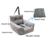Dog Car Seat Bed Sofa Travel Dog Car Seats cover for Small Medium Dogs