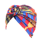 New fashion Women African pattern flower turban Muslim Turban  headscarf headwrap Ladies Chemo Cap Bandanas Hair Accessories