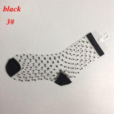 Hot Sexy Lace Mesh Fishnet Socks Mixed Fiber Transparent Stretch Elasticity Ankle Net Yarn Thin Women Cool Socks
