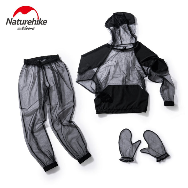 Naturehike Outdoor Anti-mosquito Suit Fishing Camping Ultralight 230g Perspective Mesh Set Hiking Climbing Protective Equipment