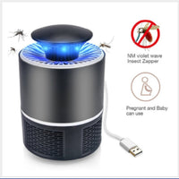 USB Fly Repellent Non-Radiation Mosquito Repellent Photocatalyst Fly Killer Lamp Home Bedroom LED Mute Mosquito Trap Lights