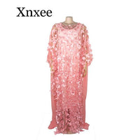 No Headscarf New Style Classic African Women Dashiki Fashion Loose Embroidery Long Dress African Dress For Women African Clothes